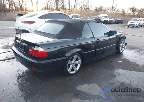 2004 BMW 325Ci from USA, damaged, VIN WBABW33414PL29467